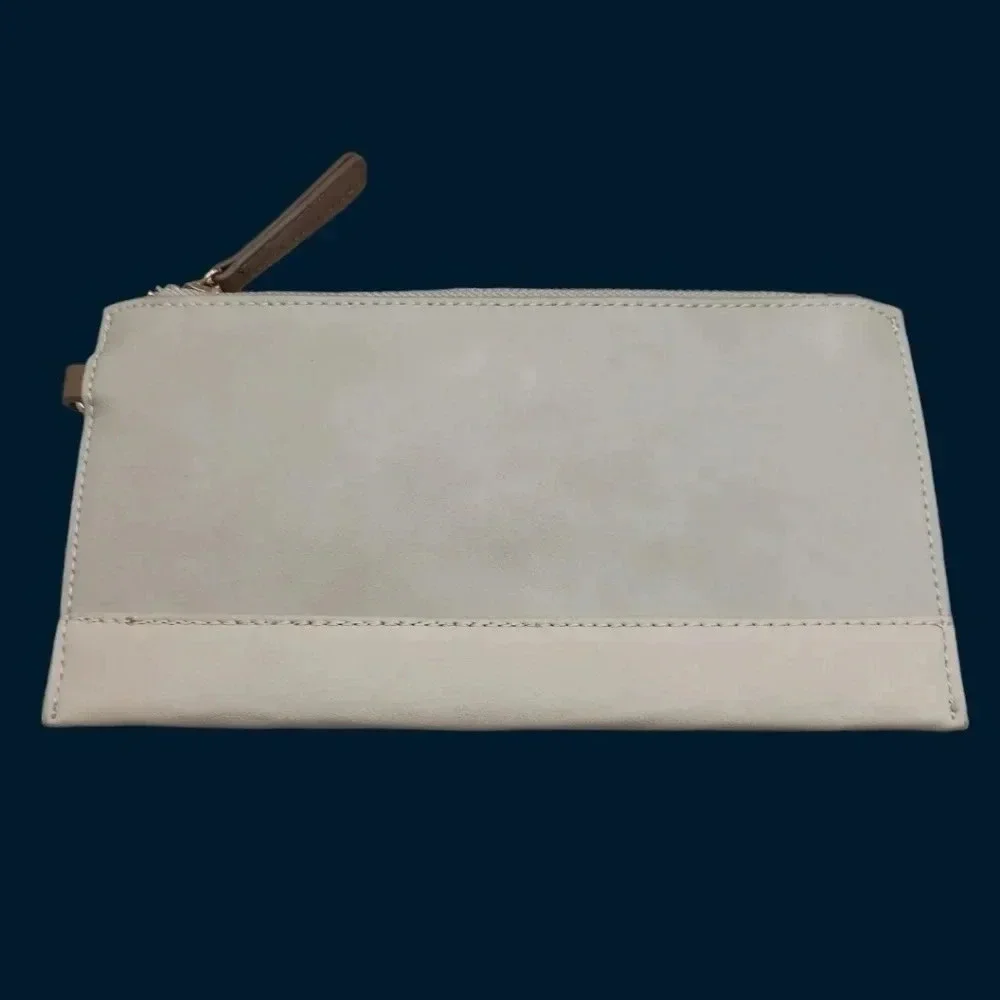 Two tone clutch purse bag